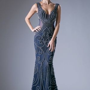 Cinderella Divine KD029 beaded gown